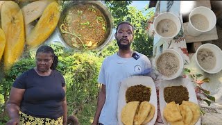 Breakfast Settings|Fry Dumpling & Press Plantain With Curry Lentil With Family & Friends