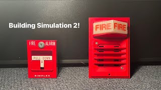 Simplex 2903-9838 1980S School Hallwaybuilding Simulation