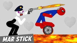 The Funniest Falls | Epic Moments in Stickman Dismounted #9