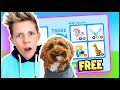 My DOG Takes MY BEST LEGENDARY PETS in Adopt Me!! Prezley