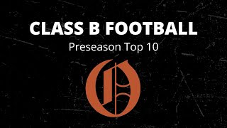 Class B football preseason top 10 (2023)
