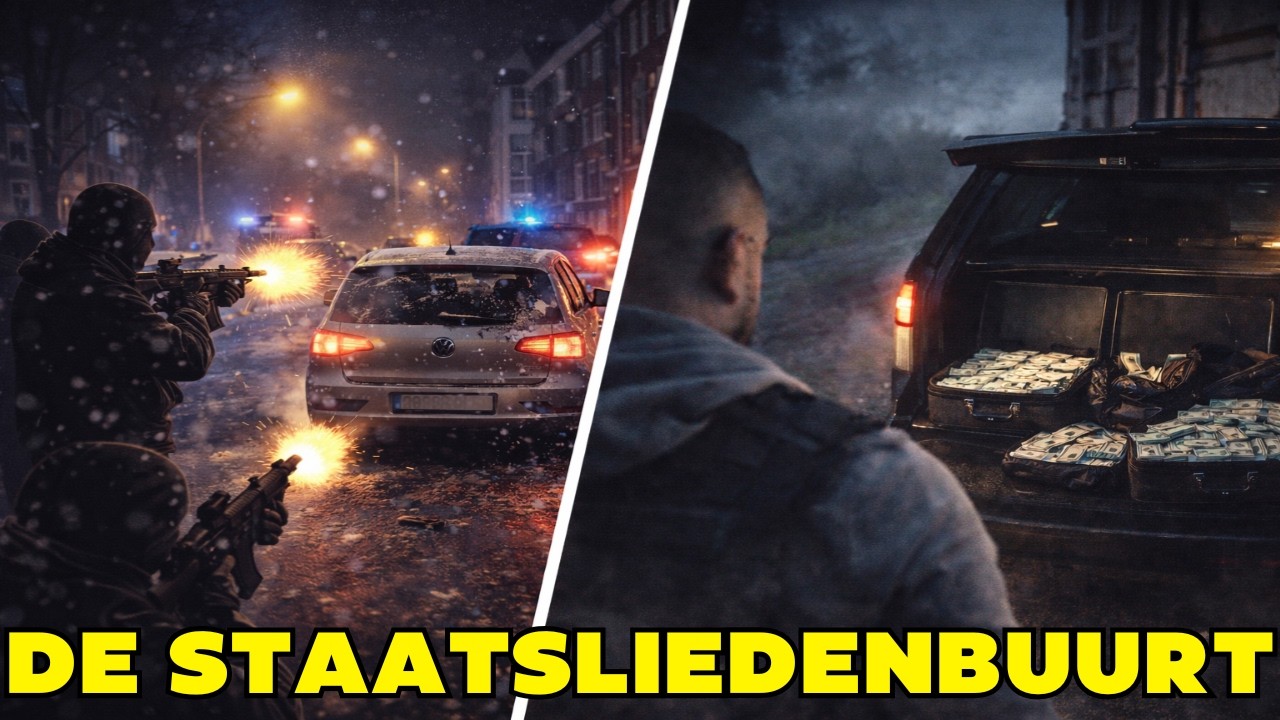 Hoe 200 KILO Cocaïne Amsterdam in een OORLOGSGEBIED Veranderde: DE STAATSLIEDENBUURT SCHIETPARTIJ