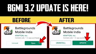 😍 BGMI 3.2 UPDATE | HOW TO UPDATE BGMI | BGMI 3.2 UPDATE KAISE KARE | 3.2 RELEASE DATE? MECHA FUSION