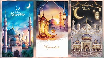 Ramadan Kareem & Mubarak: AI Art Greeting Cards for a Blessed Month - Watercolor Edition 🕌🌙