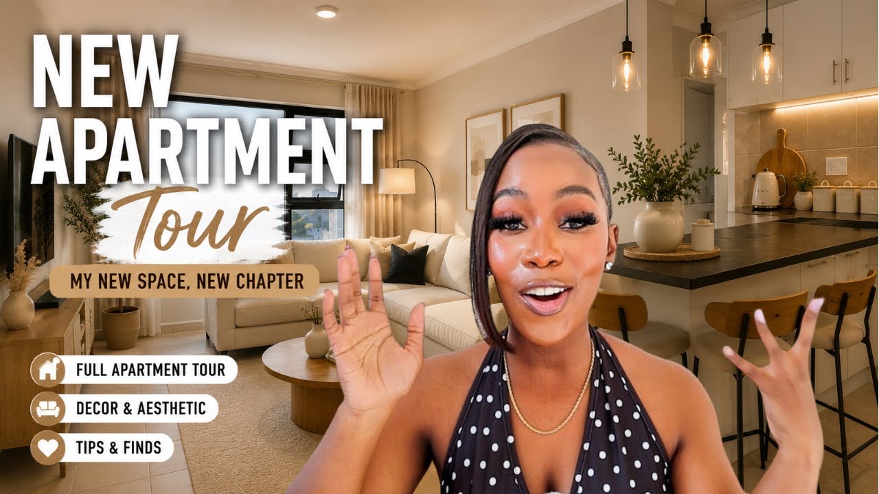 NEW APARTMENT TOUR 2026 ✨ | Empty Apartment to Cozy Home | Cape Town Apartment
