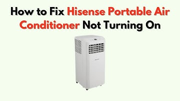 Hoe u het probleem met een draagbare Hisense-airconditioner kunt oplossen die niet aangaat – Nets...