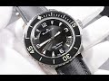 (4K) Blancpain Fifty Fathoms 5015 開箱評測 -- 淺談德系瑞系頂級潛水錶的優缺點 (GO SeaQ 43mm vs 寶珀鈦金屬版五十噚 5015)