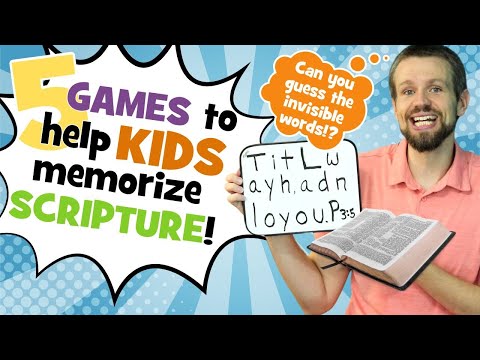 Creative Ways To Teach Memory Verses To Kids 1 YouTube video thumbnail