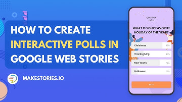 How to Create interactive polls in Google Web Stories | MakeStories
