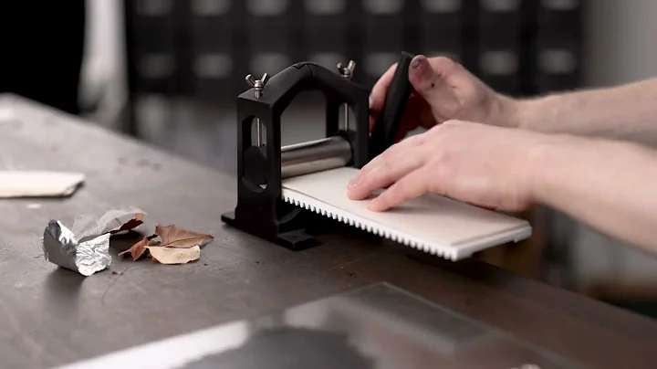 Tiny Tutorial: Monoprint with a 3D-Printed Printing Press