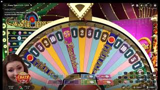 CRAZY TIME £100 TO   WORST SESSION EVER!!!!!!!!!!!