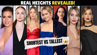 REAL Height Of 300 Hollywood Actresses Revealed 😲