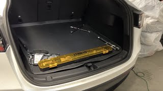 Tesla All Weather Rear Cargo Liner Set  Unboxing and Installation