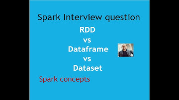 RDD vs Dataframe vs Dataset | Spark Interview Question Series | Spark tutorial | Dataframe | Dataset