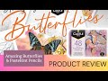 Castle arts the amazing butterflies colouring book  pasteltint pencils  review