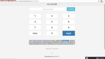 How to use Clock Simple time clock software?