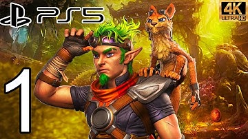 JAK AND DAXTER PS5 Gameplay Walkthrough Part 1 FULL GAME 4K 60FPS - No Commentary
