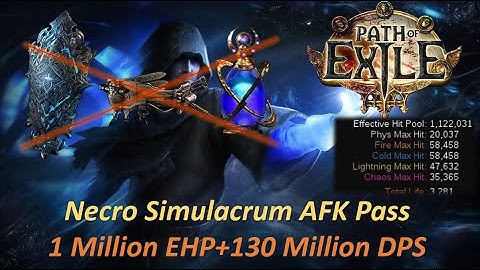 POE 3.26 - Chains of Command Build Guide- Simulacrum AFK Pass 1M EHP +130M DPS