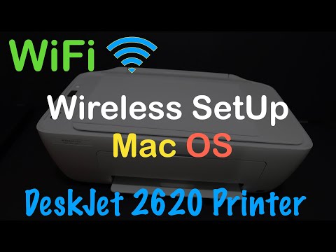 HP Deskjet 2620 SetUp Mac OS, Wireless WiFi SetUp Review !!