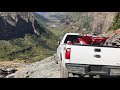 Black Bear Pass in Stock Ford Superduty, F250 next trip will be in 2019 Ford Ranger FX4. Ouray CO.