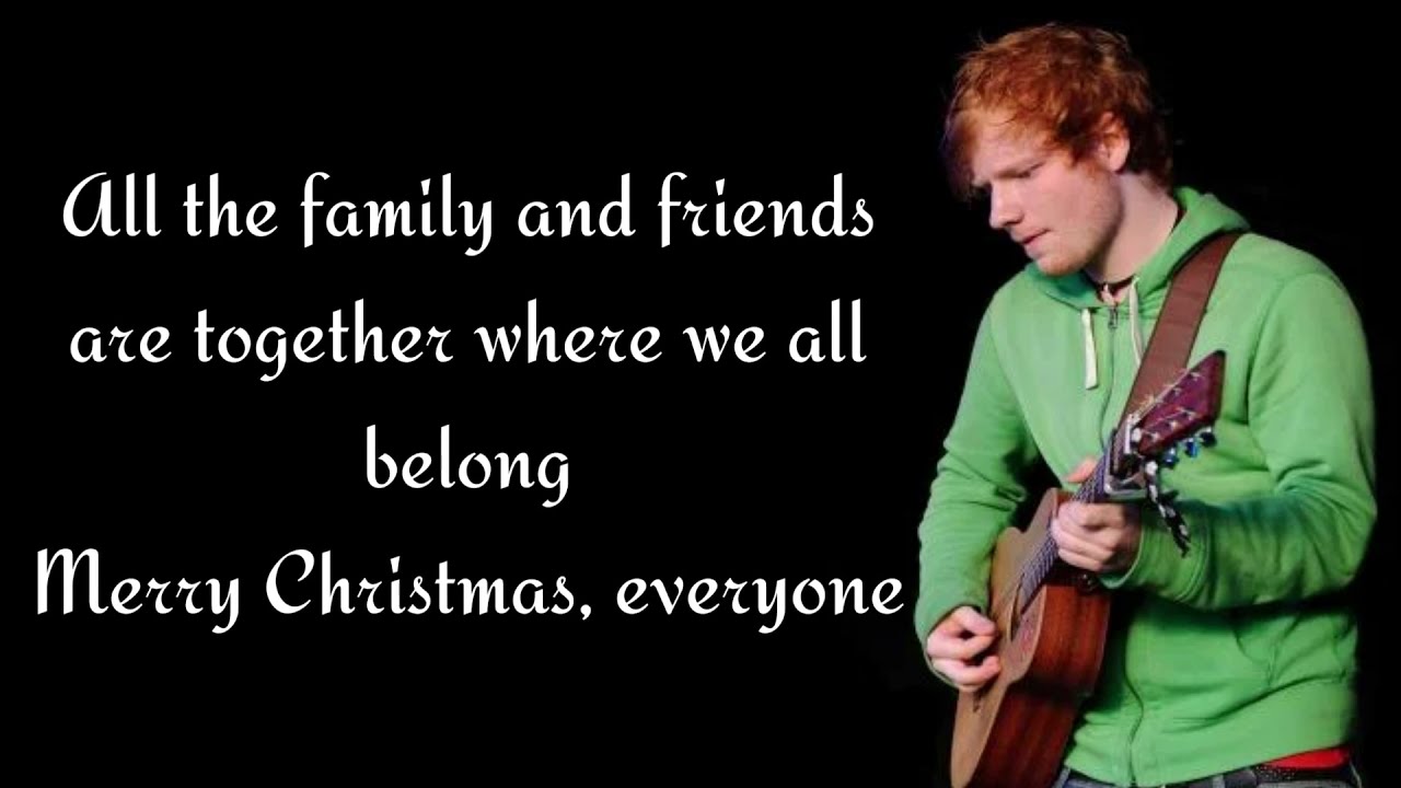 Ed Sheeran & Elton John - Merry Christmas (Lyrics) - YouTube