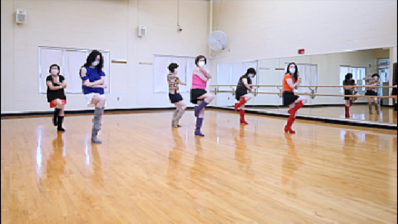 Time Dancing Line It's Go Time - Line Dance (Dance & Teach) - YouTube