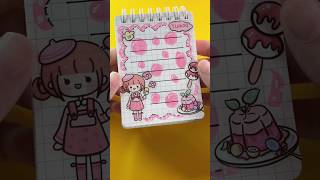 Sweet Pink and White Jouranl 🎀🤍 Snack Time🎀 Kawaii Journaling Stickers✨