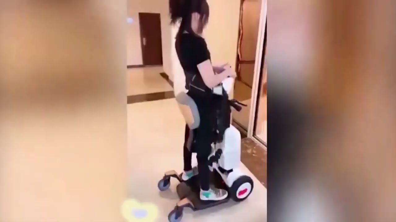Rehabilitation standing mobility scooter for the lower limb disability