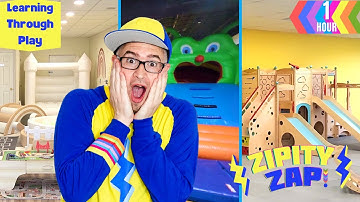 Using Imagination at Indoor Playgrounds | Learning Through Play | 1 Hour Compilation