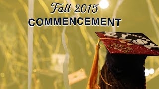 Sky's the Limit, Fall Commencement 2015