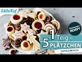 😍😍 GENIALER Plätzchenteig im Thermomix®: 5 verschiedene Plätzchen aus nur 1 Teig |Thermomix® Rezept