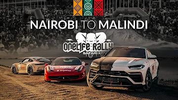 First-ever SUPERCARS under Mount Kilimanjaro