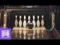 Bowling alley  nice content  tatered