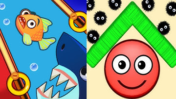 Hide Ball Brain Vs Save The Fish Gameplay Walkthrough Challenge Double!