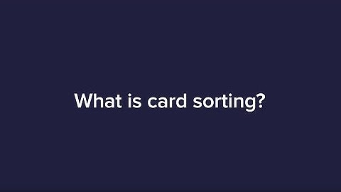 Getting started with card sorting with Donna Spencer