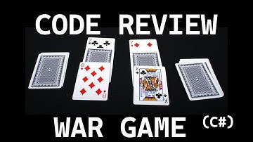 Functional C# code review: card game "war"
