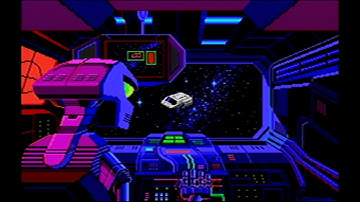 Space Quest III Intro (Composite video and Sound Blaster 16 w/ digitized sound fix driver)