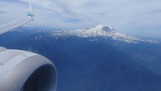 {4K} [FULL FLIGHT] Phoenix (PHX) - Seattle (SEA) — Alaska Airlines — Boeing 737 MAX 9 — N938AK