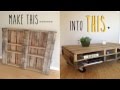 Shipping Pallet Coffee Table