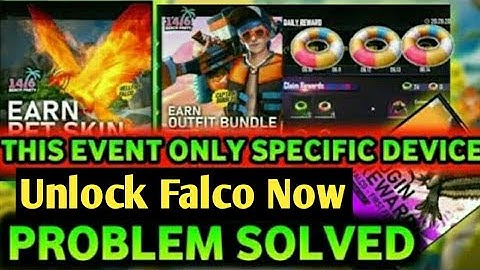 This Event Open Only to Specific Devices Problem Solved | Get Swim Ring B Token | Falco Pet