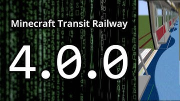 Overhauled Custom Vehicles in 4.0.0 (Part 1) - Minecraft Transit Railway