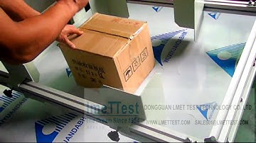 Transport Simulation Vibration Table Video