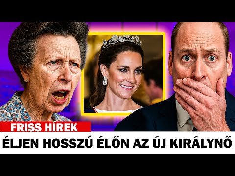 Vilmos és Károly Király Döbbenten Miközben Anna Hercegnő Elárulja A Királynő üzenetét Katalinról 
