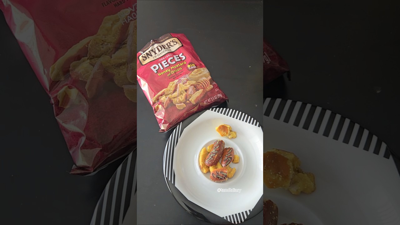 Snyder's of Hanover Pretzel Pieces: Honey Mustard and Onion 
