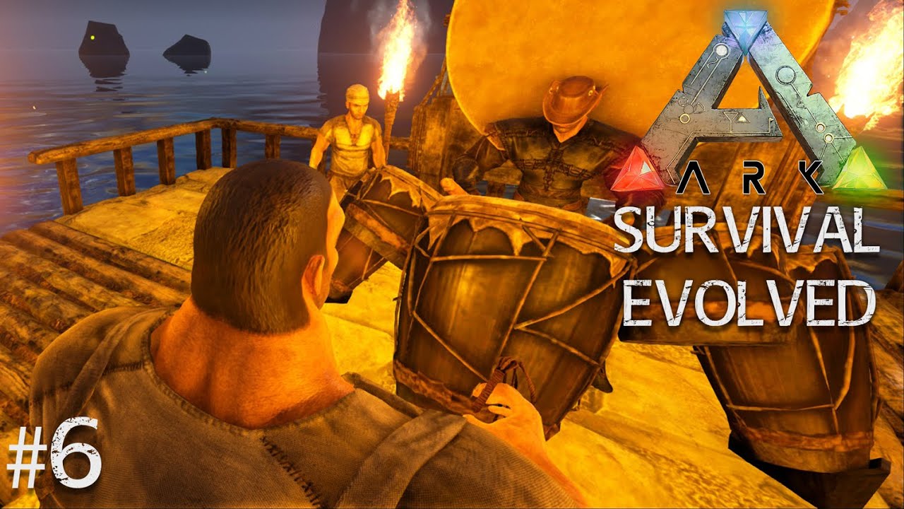 Mobile Raft Base (And Pets!) | Ark: Survival Evolved - Ep. 6 (The ...