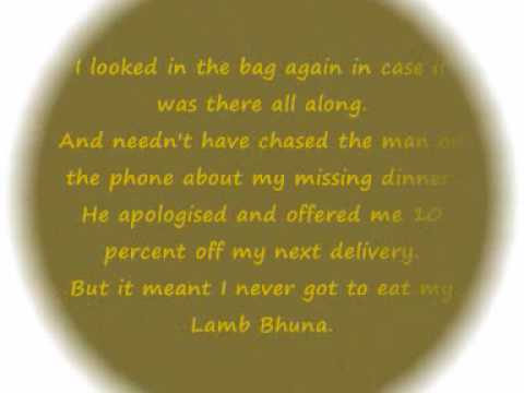 My Lamb Bhuna - Chris Moyles.