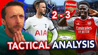 Where it was REALLY Won & Lost!! Tottenham Hotspur v Arsenal Analysis