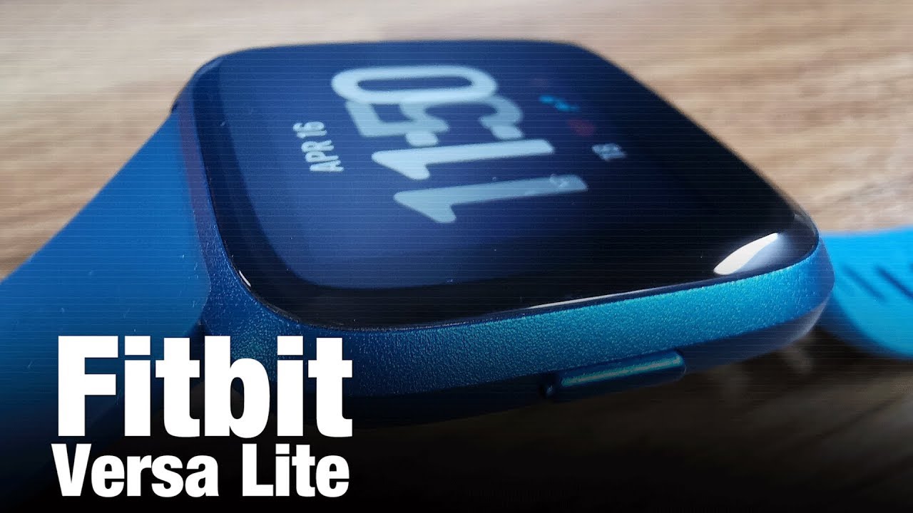 fitbit versa lite marina blue