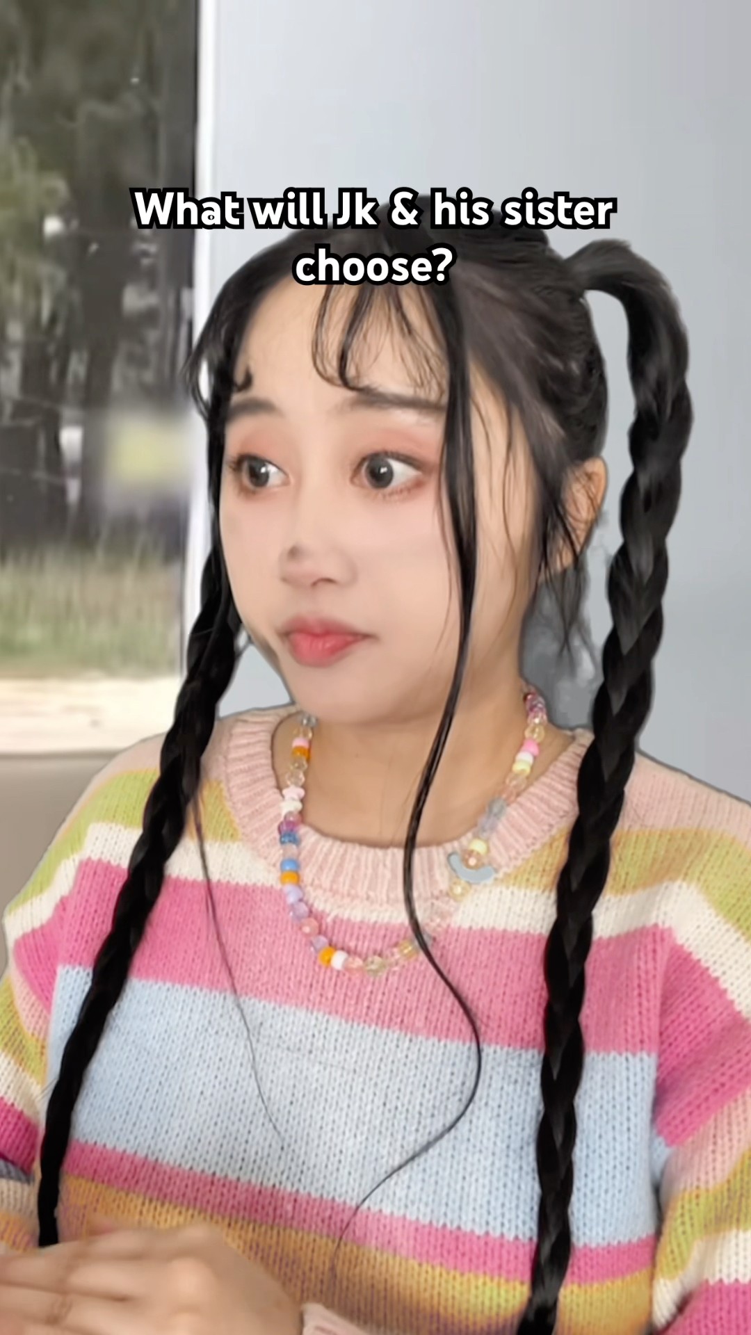 Jungkook \u0026 his sister choose brad or lottery? #bts #btsarmy #jungkook  #squidgame #shorts