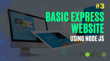 Basic Express Website Development using Node JS #nodejs #nodejstutorial #nodejswebsite